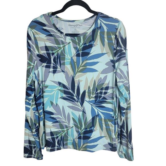 Hang Ten UV Protection UPF 50+ Long Sleve Top Size XL - Picture 1 of 3
